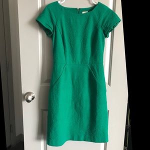 Jcrew green dress